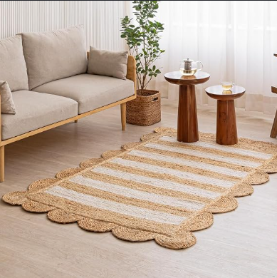 Rustic Jute Floor Rug