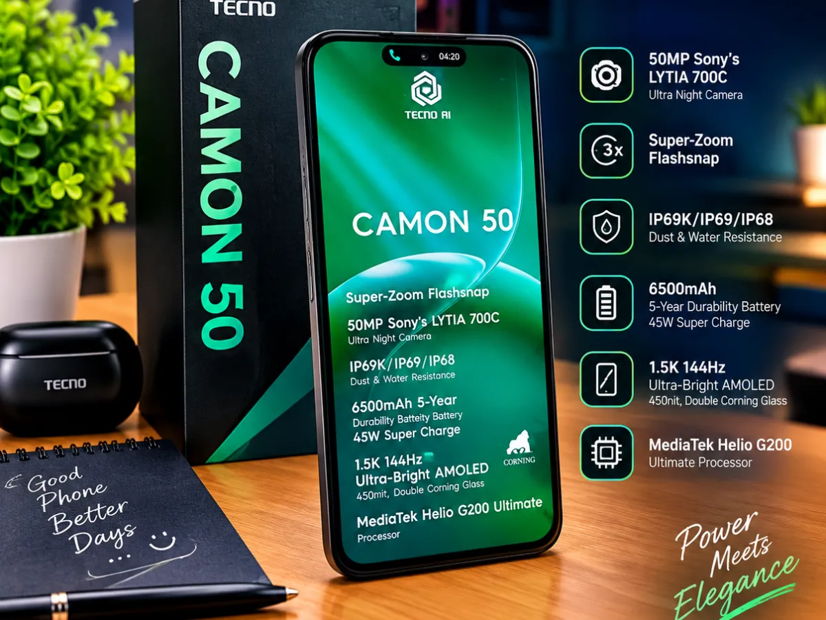 Tecno camon 50
